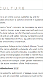 Mobile Screenshot of localculture.augustana.edu